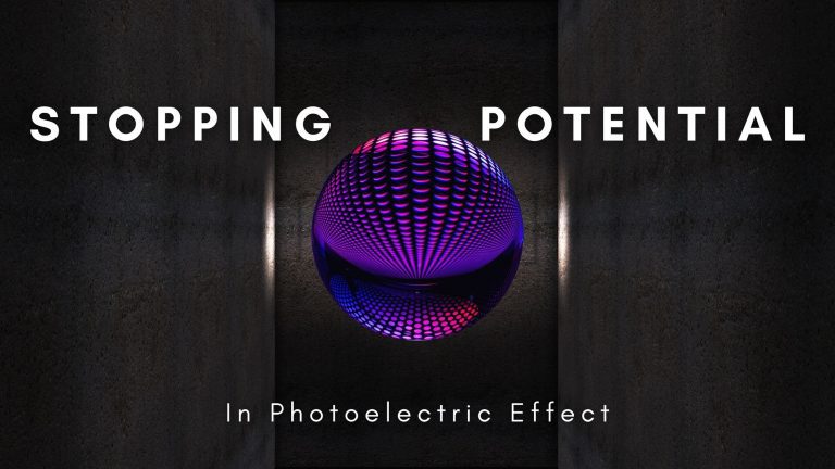 Stopping Potential in Photoelectric Effect