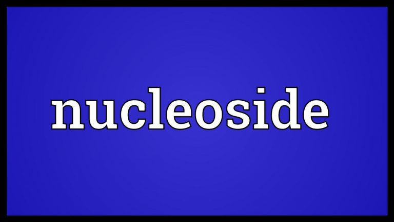 What is Nucleoside? Definition, Structures, Types, Nucleoside vs. Nucleotide